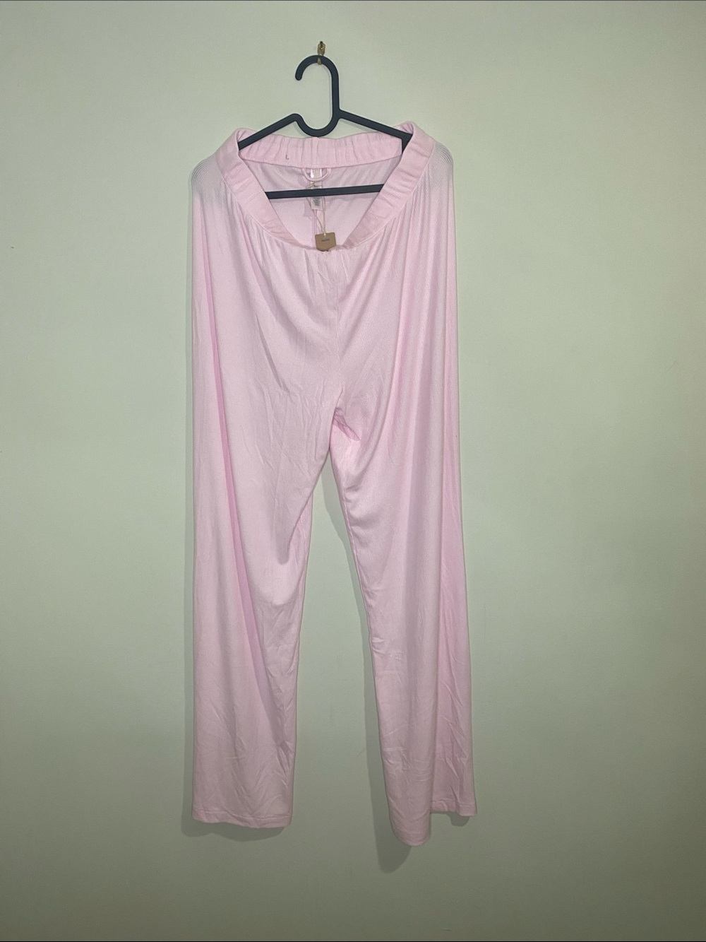 Light Pink Women's Sleep Pants - Soft Lounge Pajama Bottoms